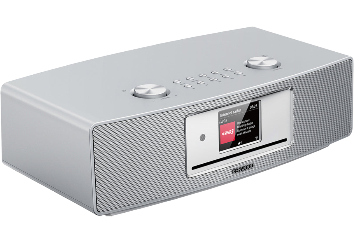 Kenwood CR-ST700SCD-S Internet Radio w. Bluetooth and DAB+ (Silver)