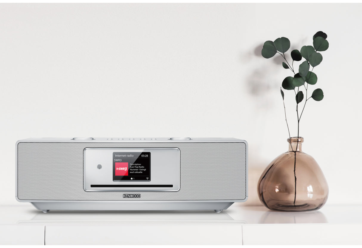 Kenwood CR-ST700SCD-S Internet Radio w. Bluetooth and DAB+ (Silver)