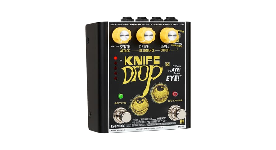 Eventide Knife Drop pedale fuzz sub-ottava