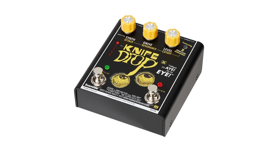 Eventide Knife Drop pedale fuzz sub-ottava