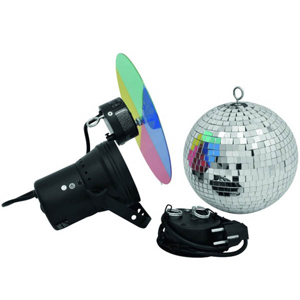 Eurolite Set Completo Sfere Spacchiato (30 cm)