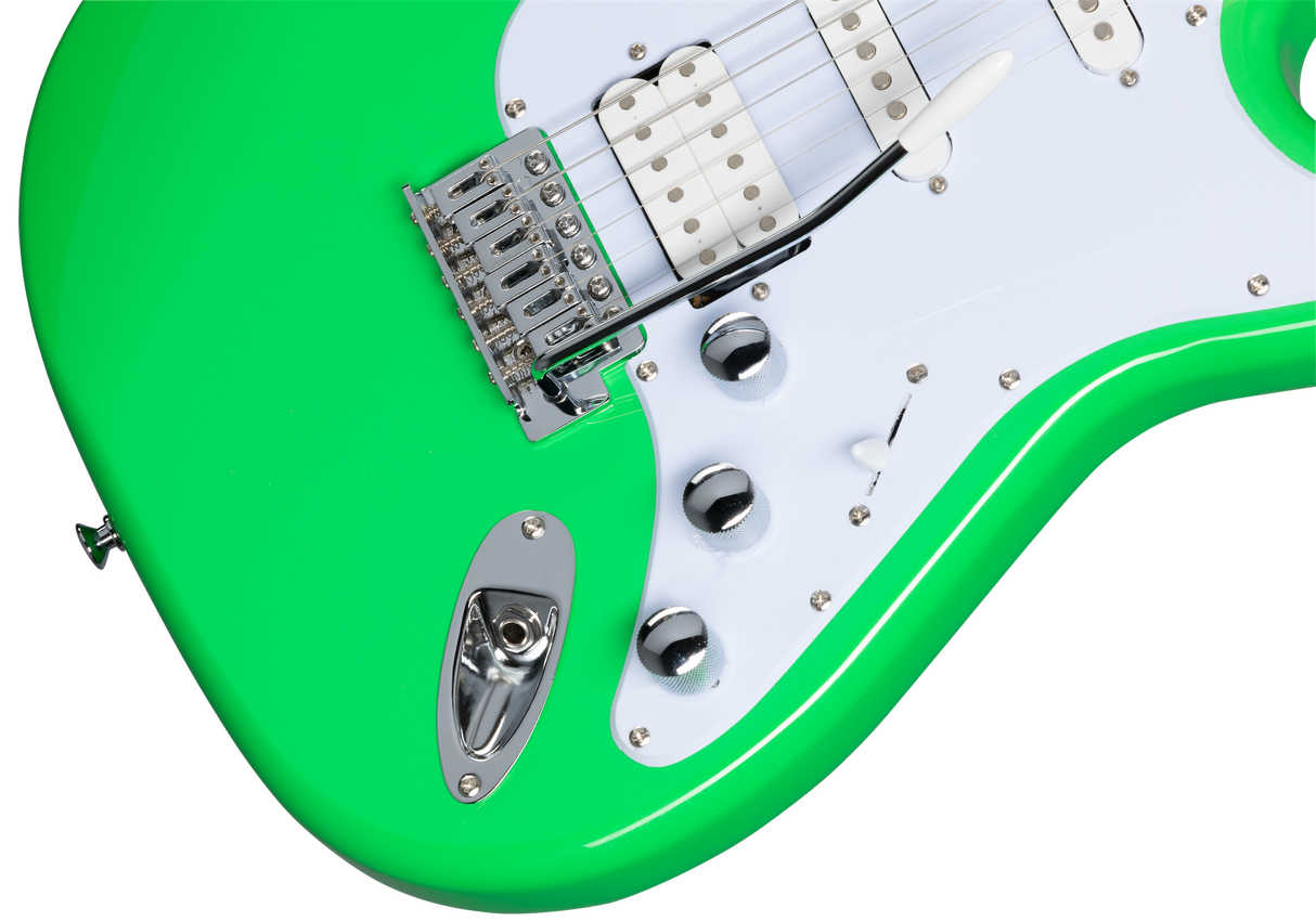 Kramer Focus VT-211S Electric Guitar (Neon Green)