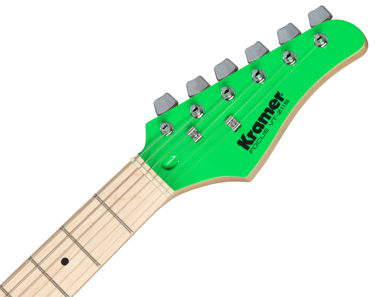Kramer Focus VT-211S Electric Guitar (Neon Green)