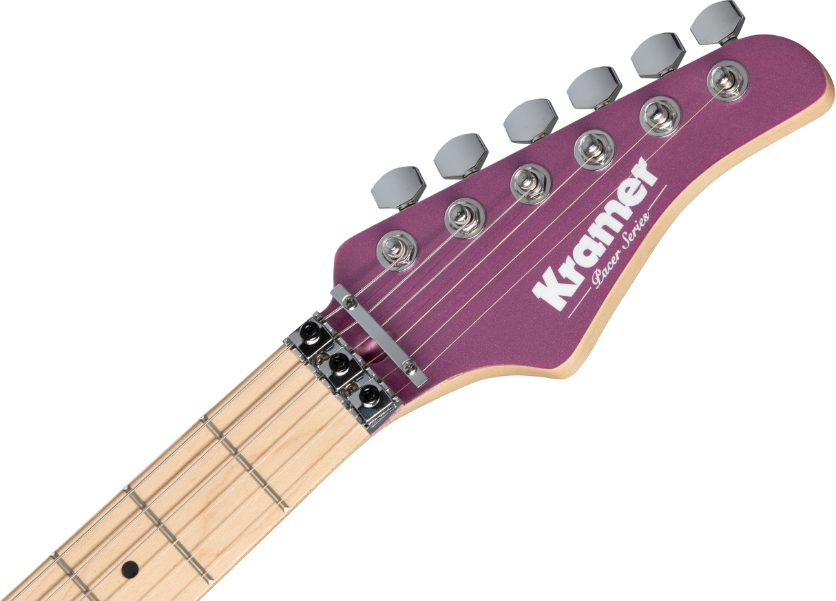 Kramer Guitars Pacer Classic FR Special Electric Guitar (Purple Passion Metallic )