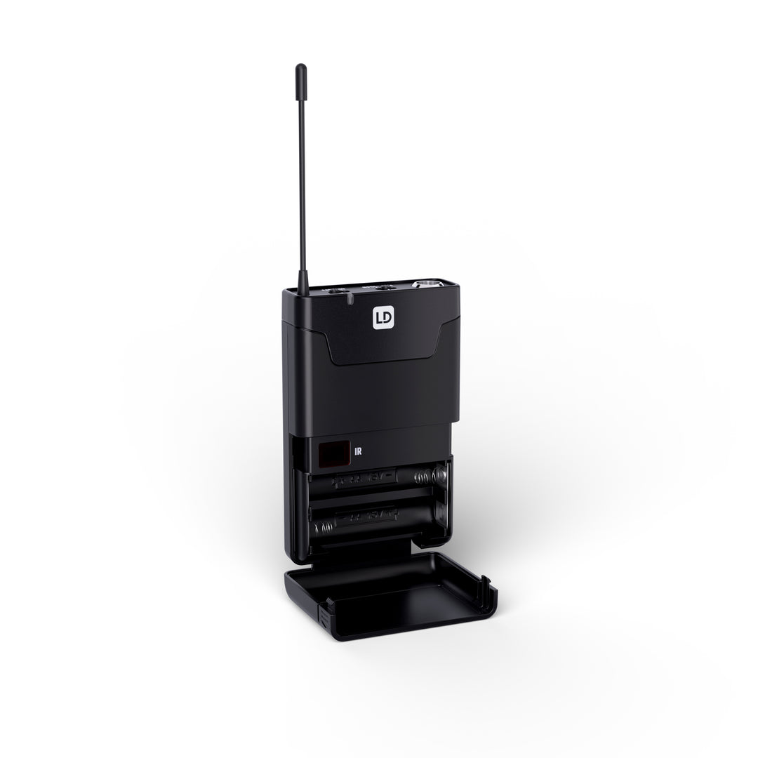 LD Systems ANNY® 10 HBH 2 B6 - sistema PA portatile a batteria Bluetooth® da 10" con mixer, 1x microfono palmare wireless e 1x microfono headset (incl. bodypack)
