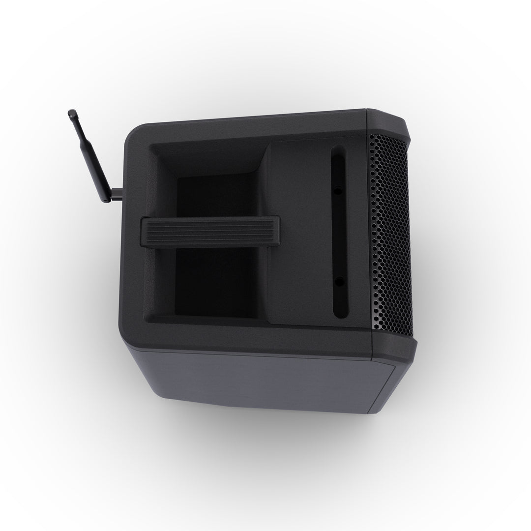 LD Systems ANNY® 8 BPH B8 - Altoparlante PA Bluetooth® portatile alimentato a batteria con mixer e 1x microfono headset (incl. bodypack), Stage Black