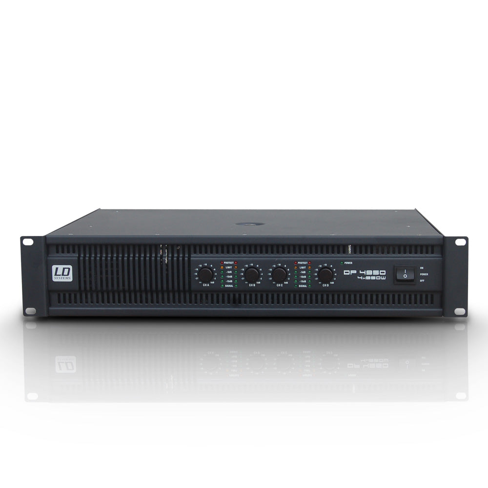 LD Systems DEEP2 4950 - Amplificatore (4x490W, 8 Ohm)
