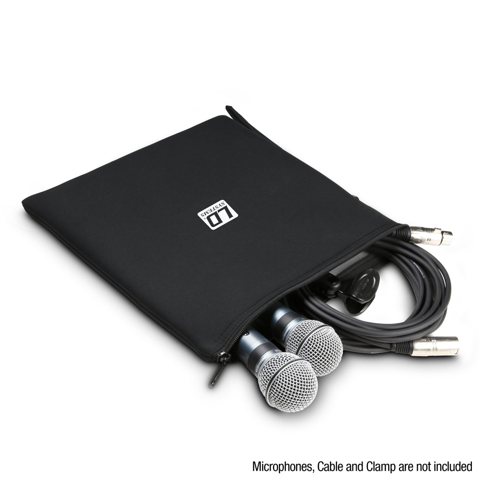 LD Systems MIC BAG XL - Borsa universale per microfono, 300 x 300 mm