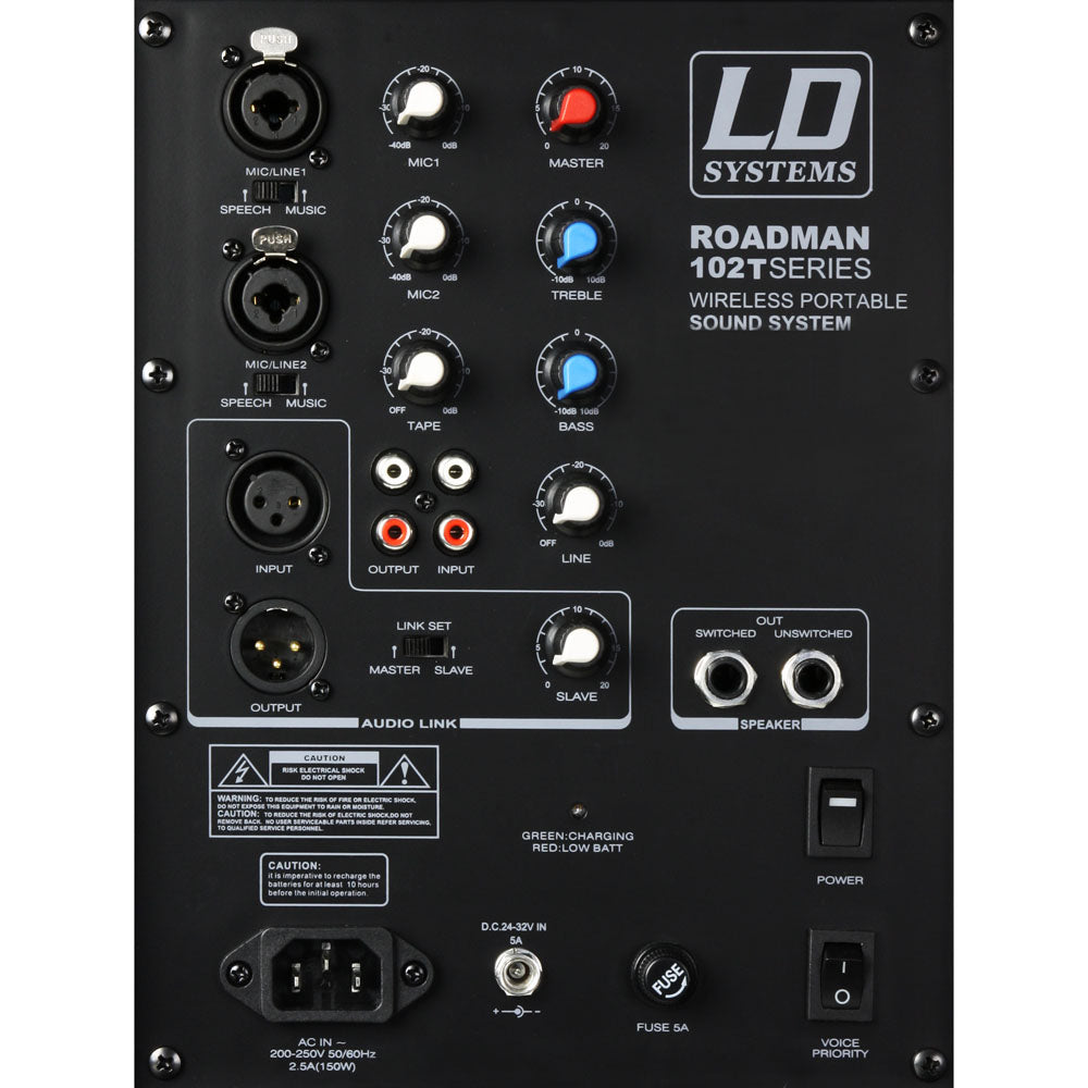 LD Systems Roadman 102 HS B5 - Altoparlante PA portatile con headset
