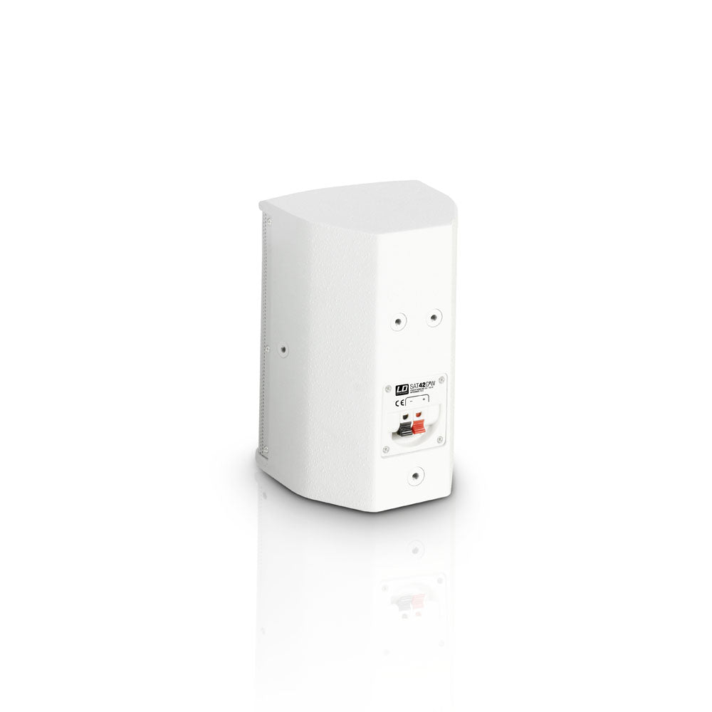 LD Systems SAT 42 G2 Set di Altoparlanti RMS (Bianco, 60W, 8 Ohm)