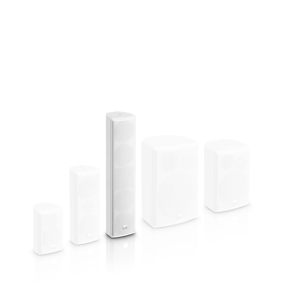 LD Systems SAT 442 G2 W - altoparlante passivo da installazione 4 x 4", bianco