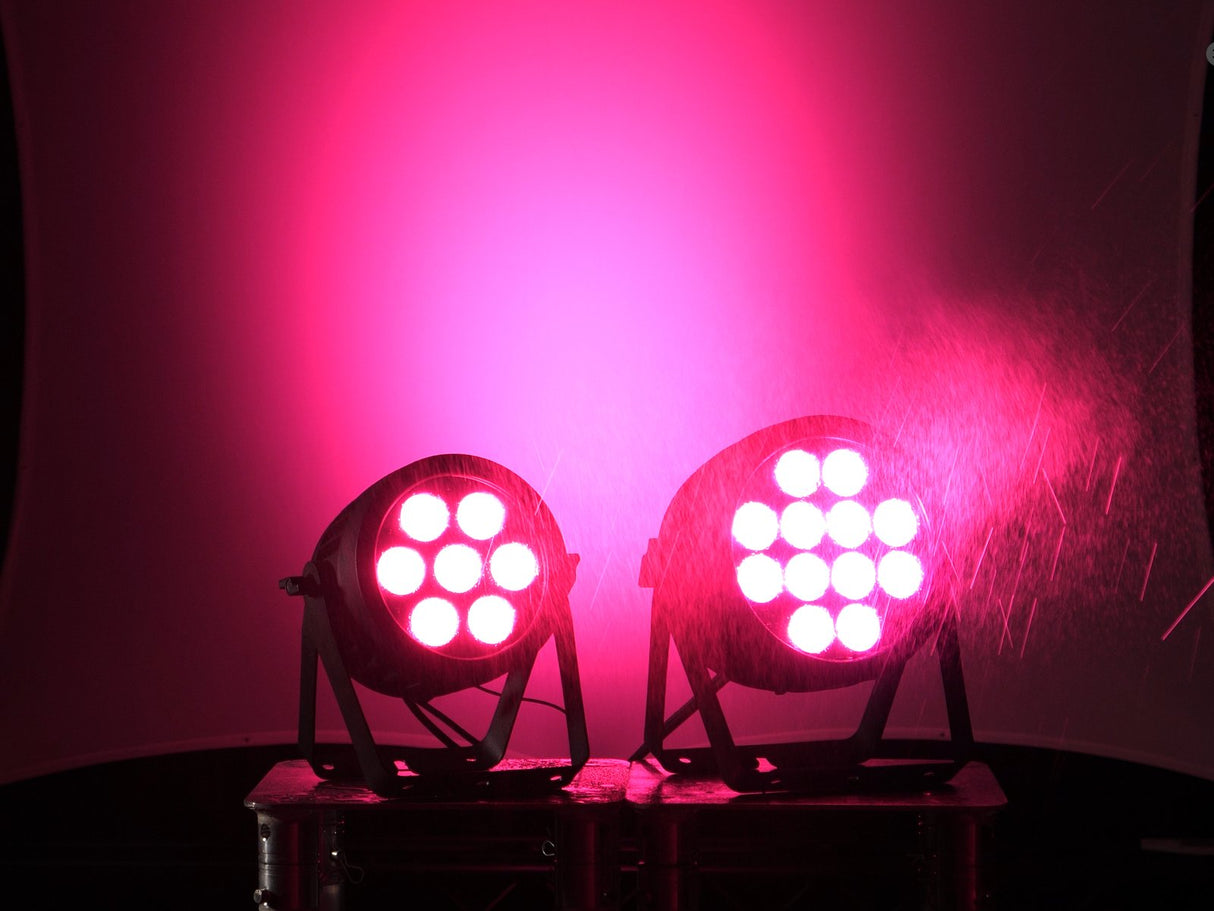 EUROLITE LED IP PAR 7x8W QCL Spot