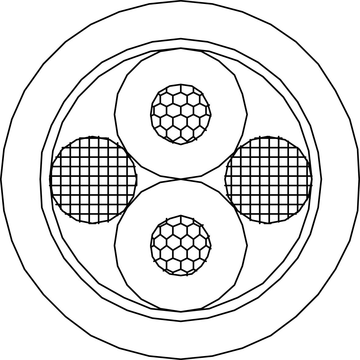 ProCab højttalerkabel BC rund 2 x 0,75 mm² 500 meter