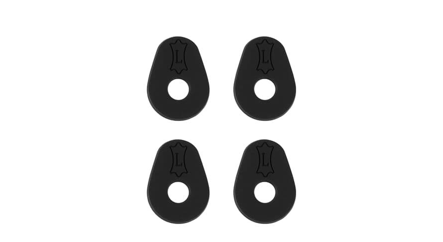 Levys RINGBLOCK blocca-cinghia in gomma, nero