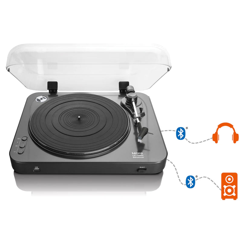 Lenco LBT-120 Bluetooh Turntable, Black