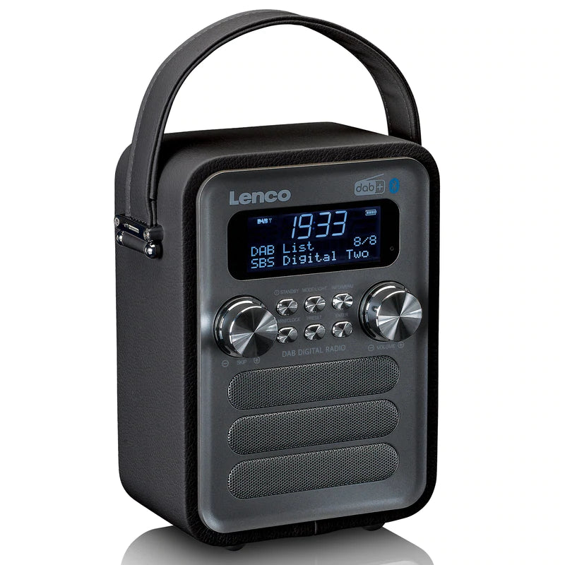 Lenco PDR-051 DAB+ Radio (Black/Silver)