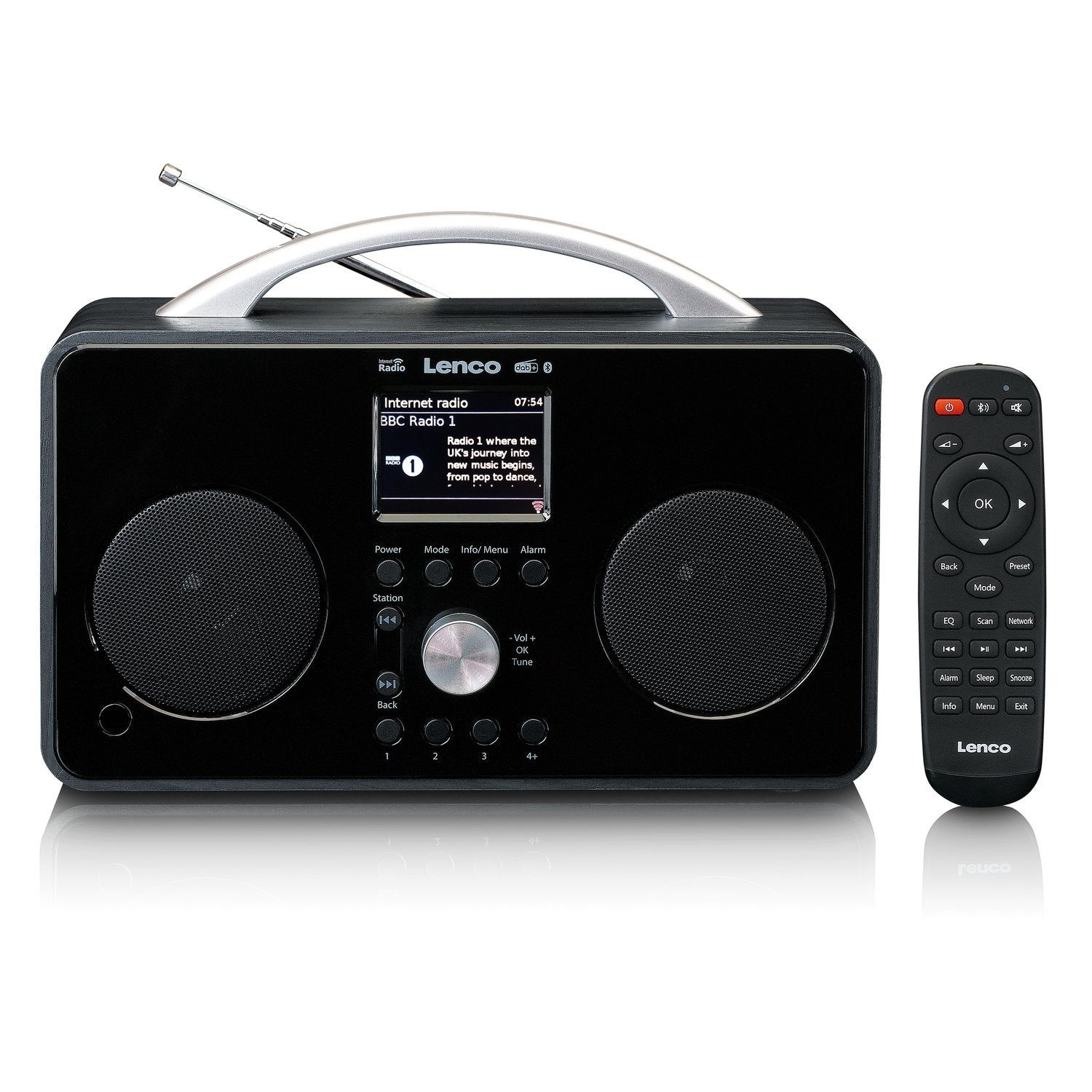 Lenco PIR-645 Internet Radio, Black