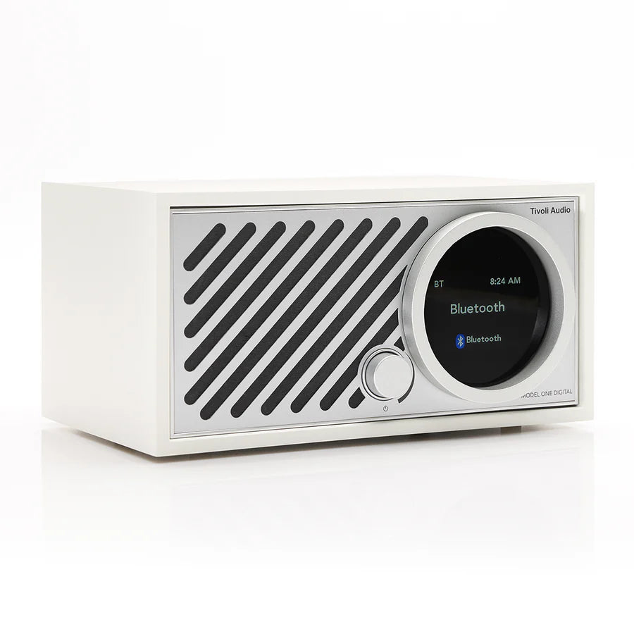 Tivoli Audio Model ONE GEN.3 Digital+ Altoparlante, Bianco/Argento