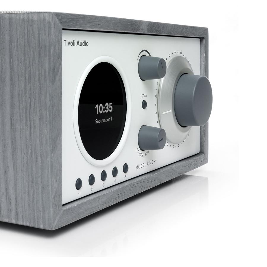 Tivoli Audio Model ONE+ Radio (Grey/White)
