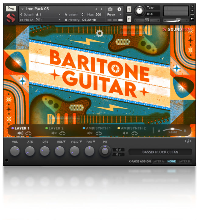 Iron Pack 5 - Chitarra baritona