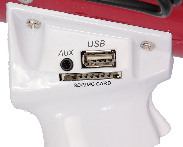Megaphone with USB and SD card reader (50W)