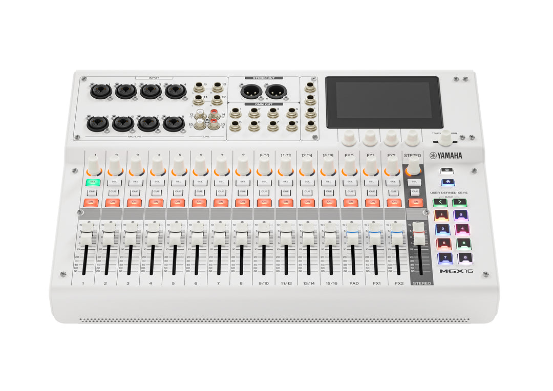 Yamaha MGX16 Console di missaggio digitale (Bianco)