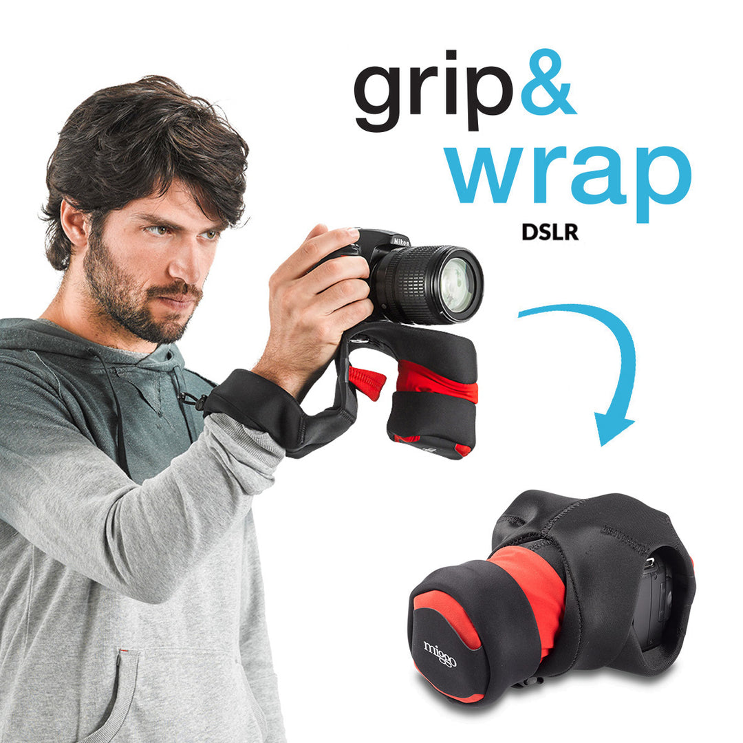 MyMiggo Padded Camera Grip Wrap for SLR