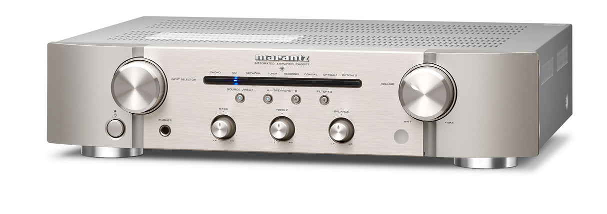 Marantz PM6007 Amplificatore HI-FI (Argento, 2x45W)