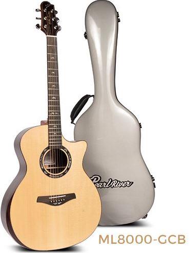 Pearl River GL41-GY hardcase per Chitarra western