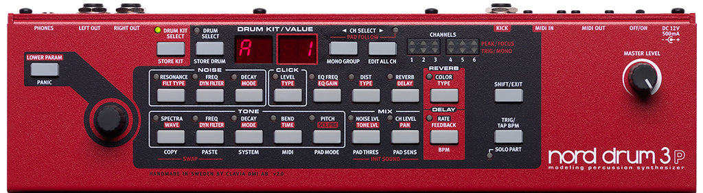 Nord Drum 3P Modeling Percezione Synthesizer