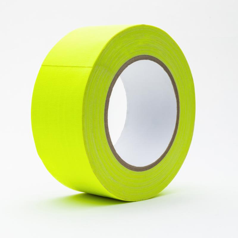 Neon Glow Tape 50mm (25m, Giallo)