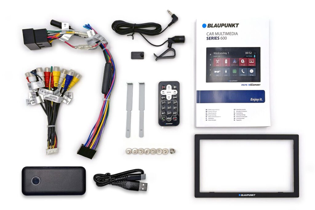 Blaupunkt Oslo 600 DAB con CarPlay wireless, Android, DAB+ e Bluetooth
