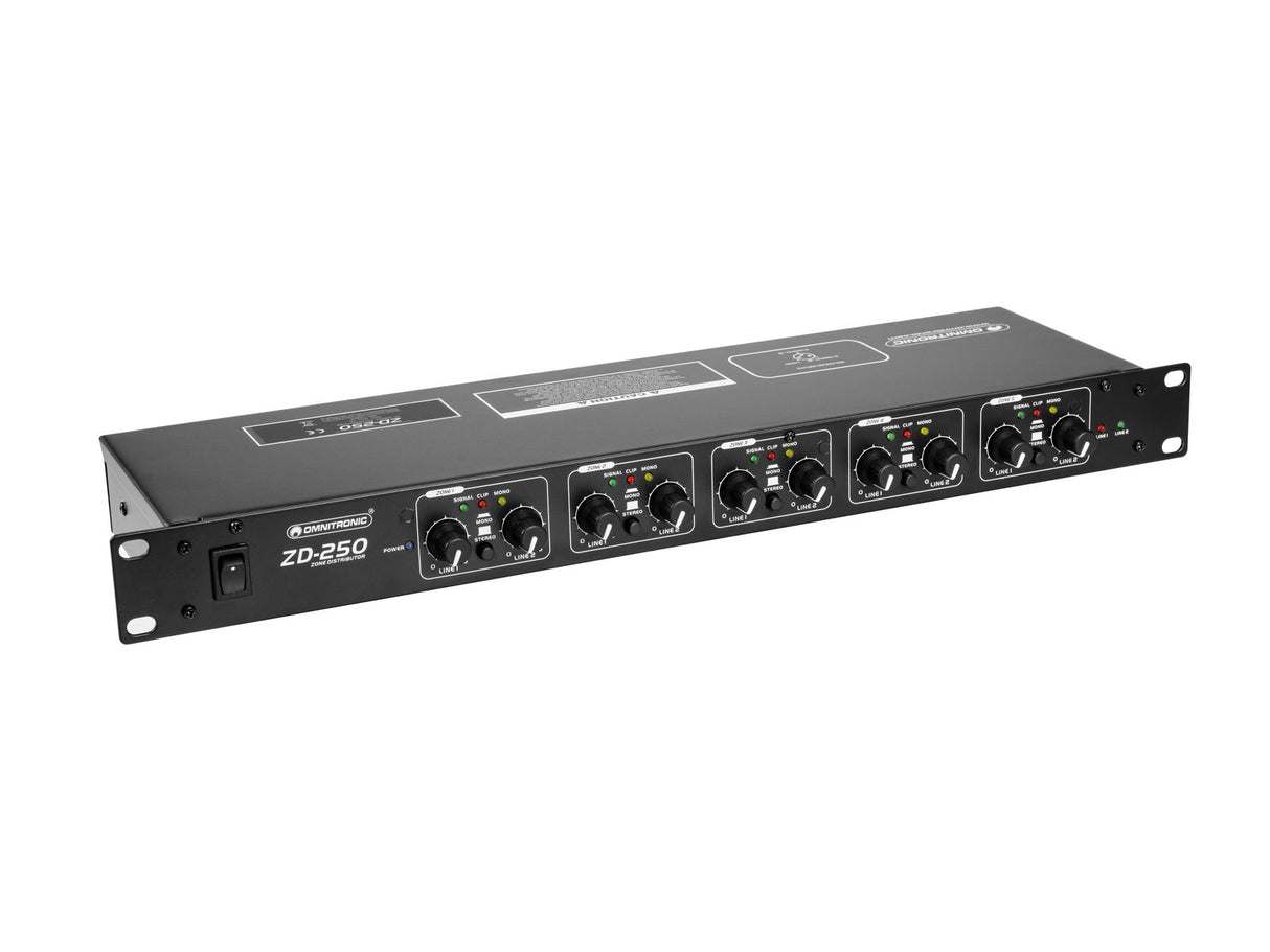 Omnitronic ZD-250B - Mixer di zona