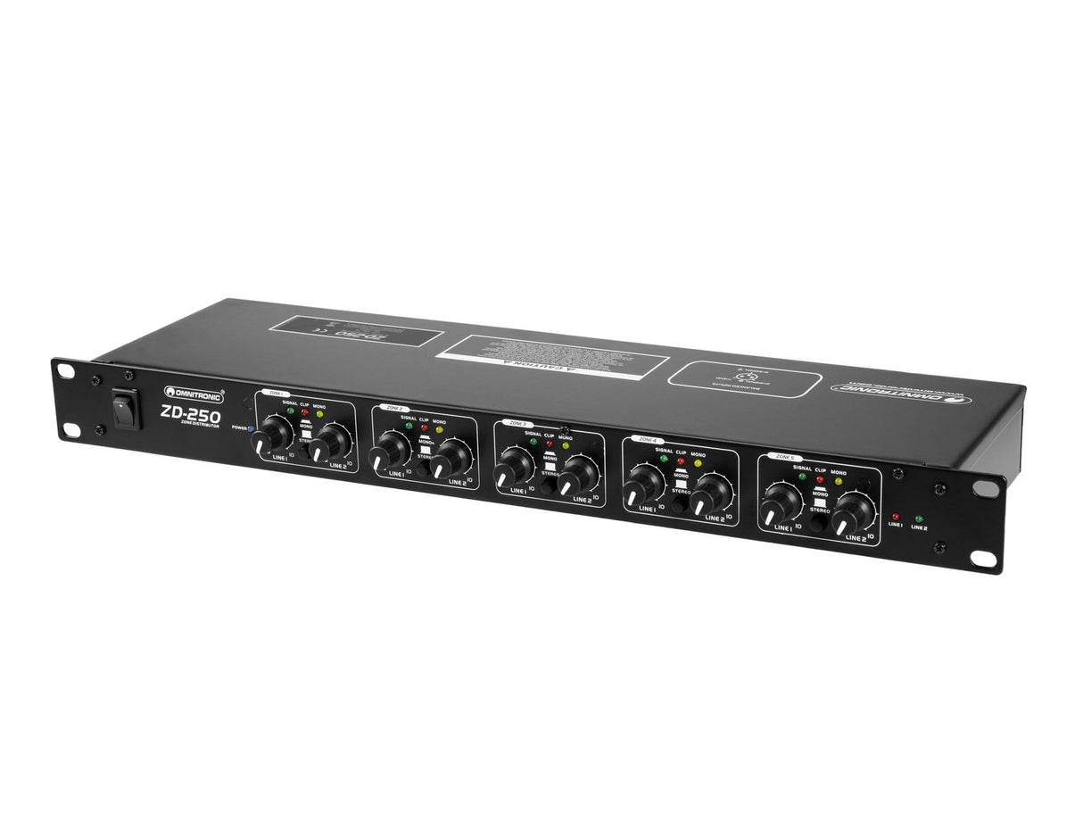 Omnitronic ZD-250B - Mixer di zona