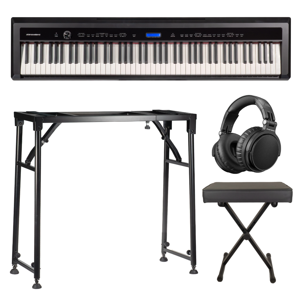 Grooveland P22 El Klaver Startpakke (Sort)