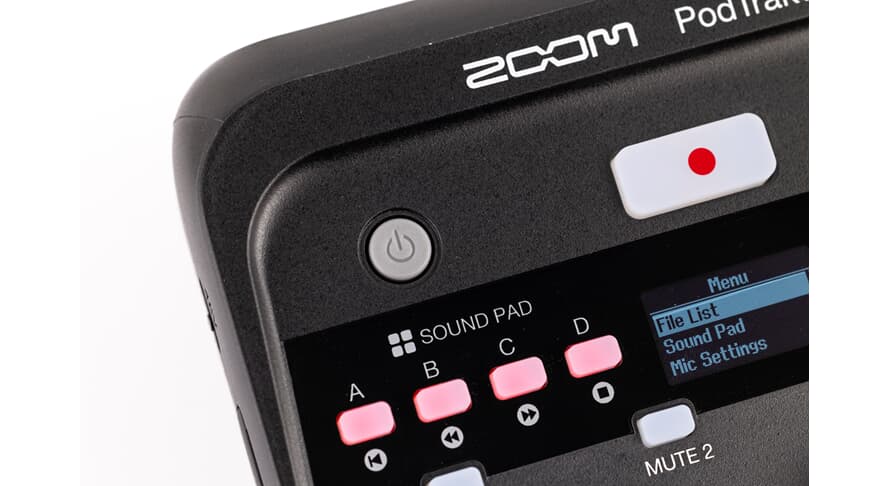 Zoom P4 PodTrak P4next Registratore Podcast