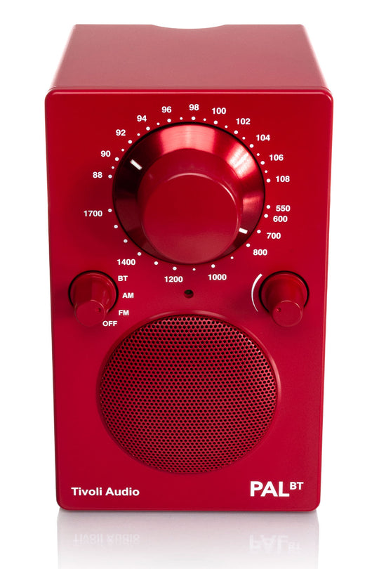 Tivoli Audio PAL BT Bluetooth Speaker (Red)