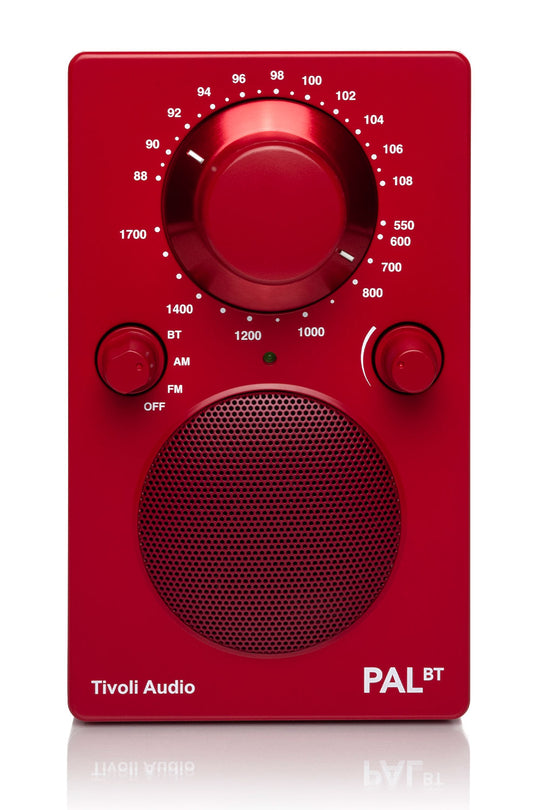 Tivoli Audio PAL BT Bluetooth Højtaler (Rosso)