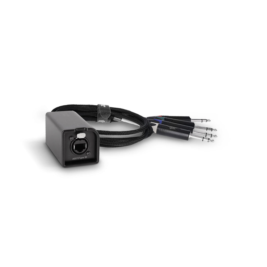 Palmer AoC Loom TRSm - Set di cavi audio su Cat da etherCON a 4 jack TRS da 6,3 mm