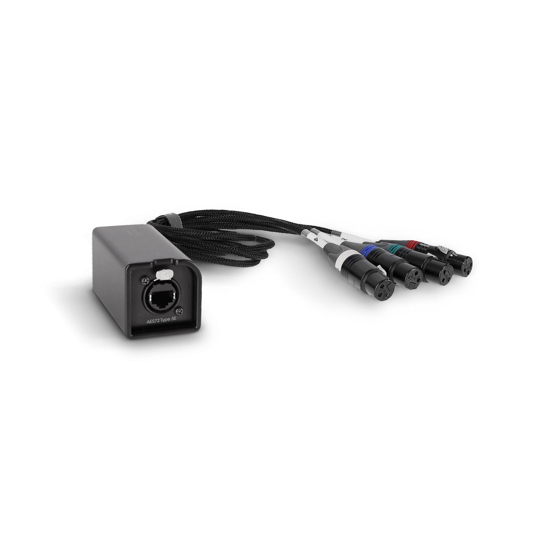 Palmer AoC Loom XLRf - Cavo Audio over Cat da etherCON a 4 connettori XLR femmina
