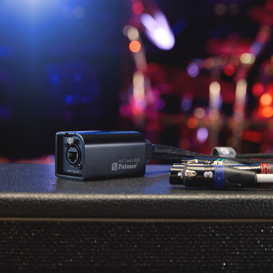 Palmer AoC Loom XLRf - Cavo Audio over Cat da etherCON a 4 connettori XLR femmina