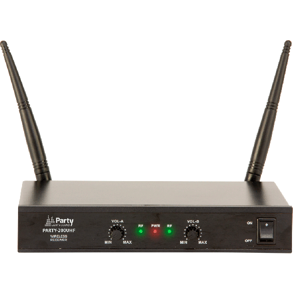Ibiza Sistema Microfoni Wireless (2 canali)