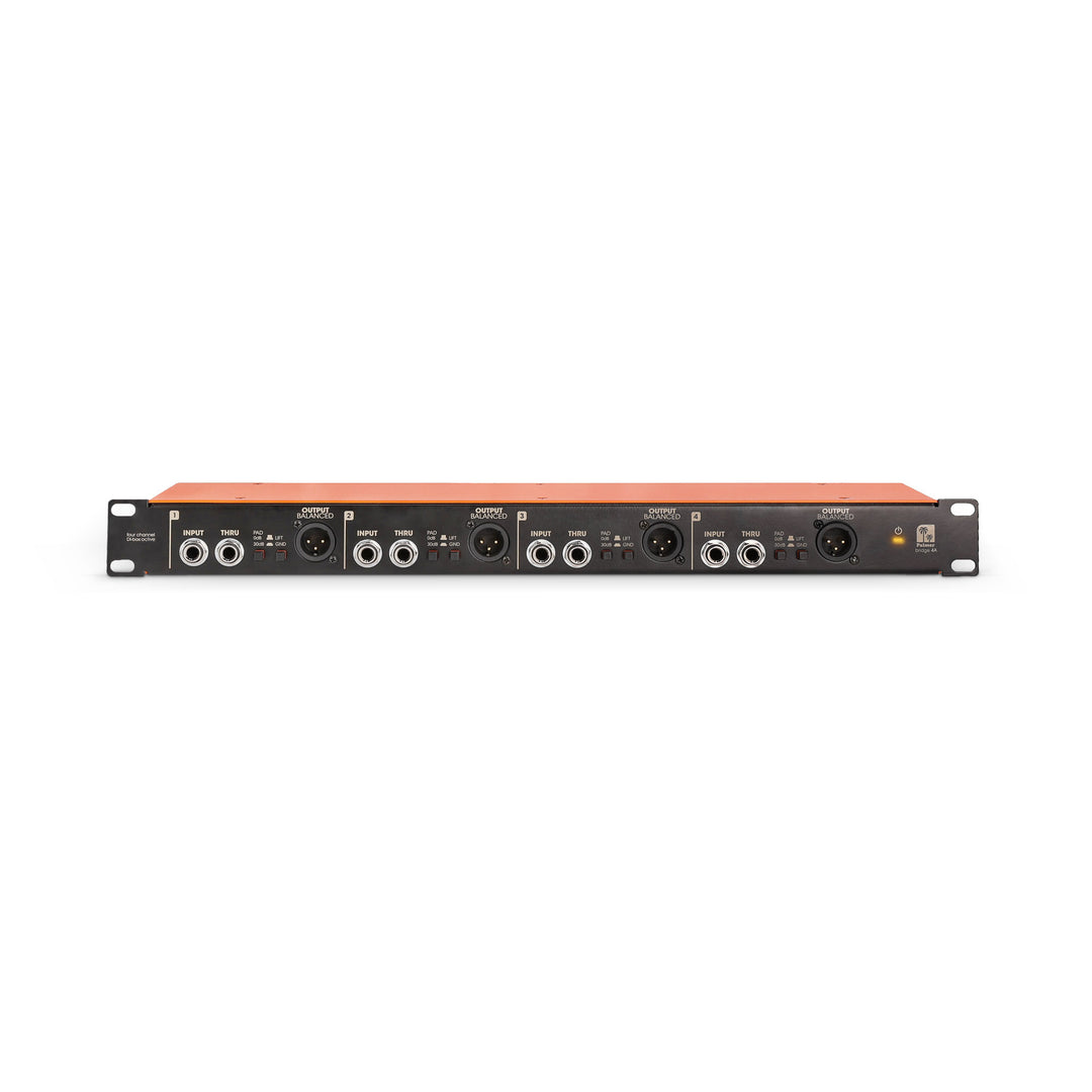 Palmer BRIDGE 4A - 19" DI-box, 4 canali, attiva