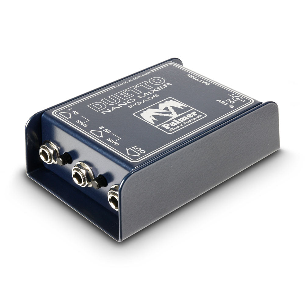Palmer DUETTO - Nano-mixer per chitarre e segnali di linea