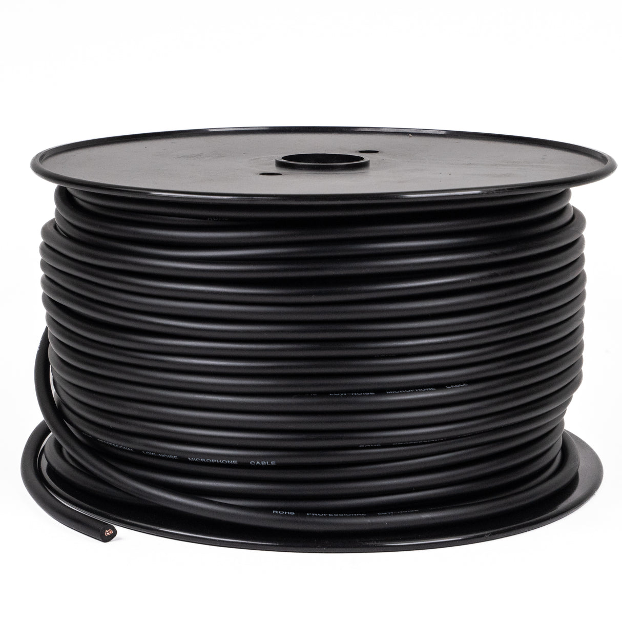 Perfex Microphone cable on a reel (100m)