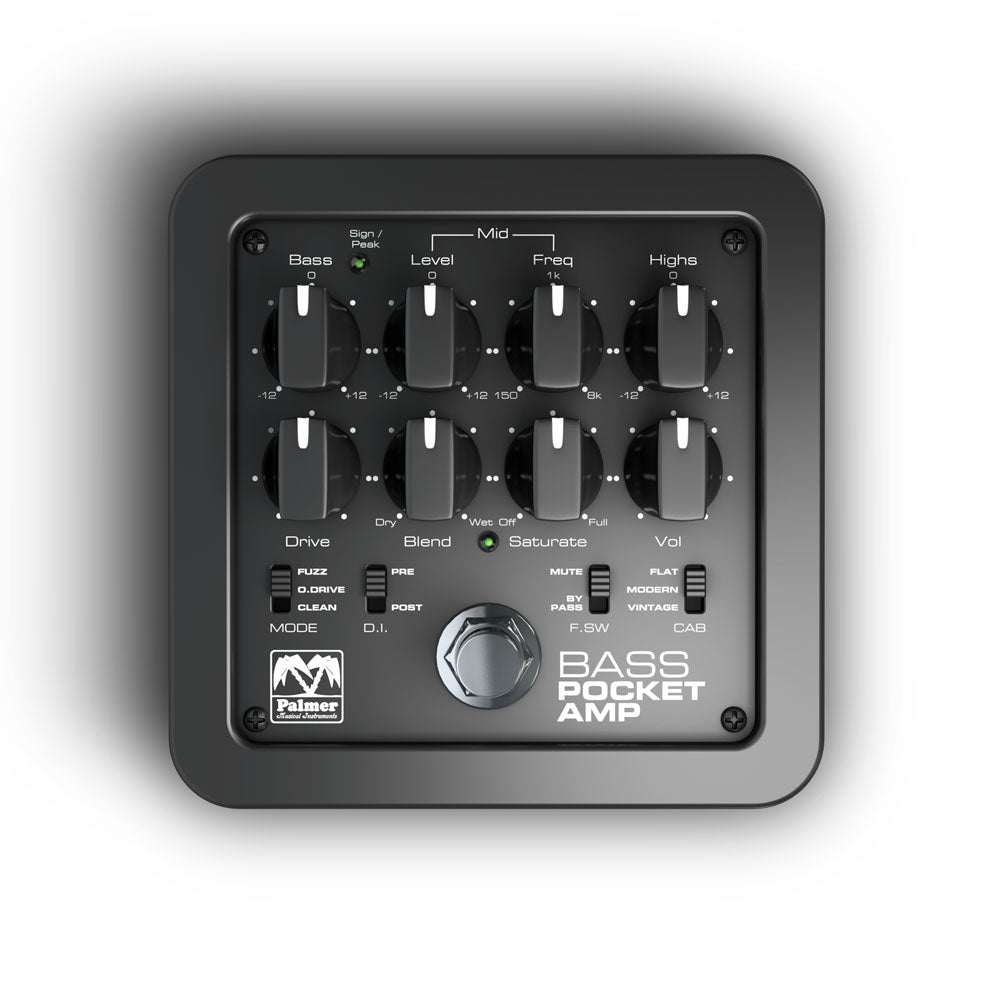 Palmer POCKET AMP BASS - Preamplificatore per basso portatile
