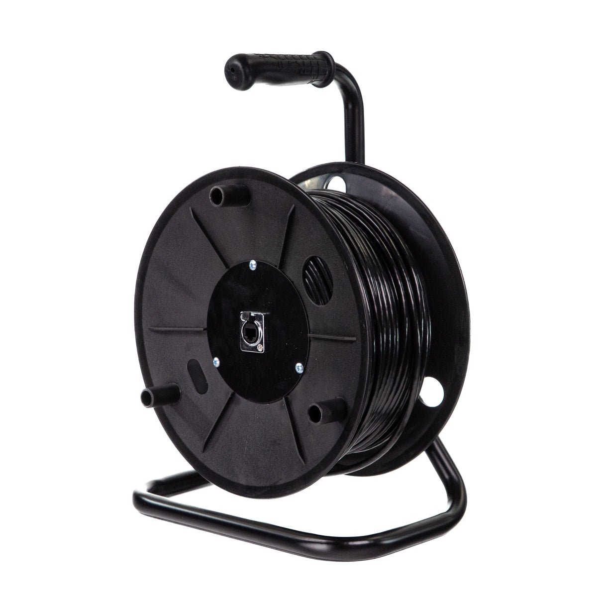 Perfex CAT7 avvolgicavo (NERO) 30m