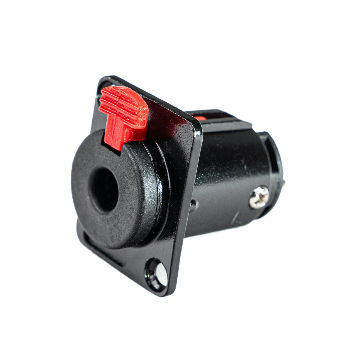 Perfex RCA Phono She Chassis Plugs (Black)