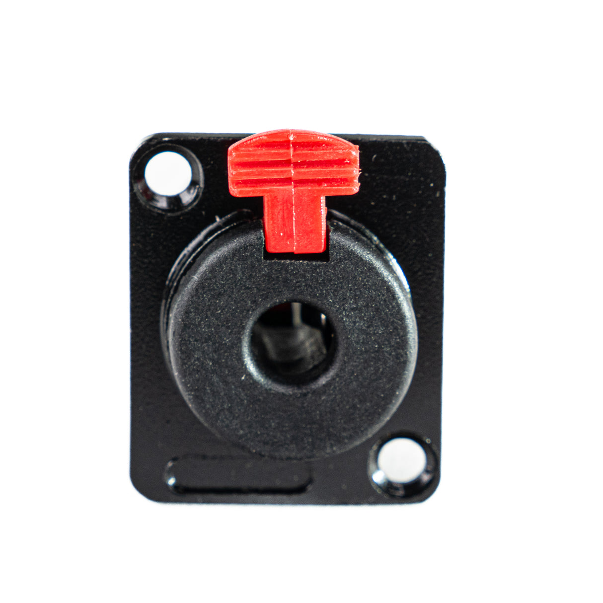 Perfex RCA Phono She Chassis Plugs (Black)