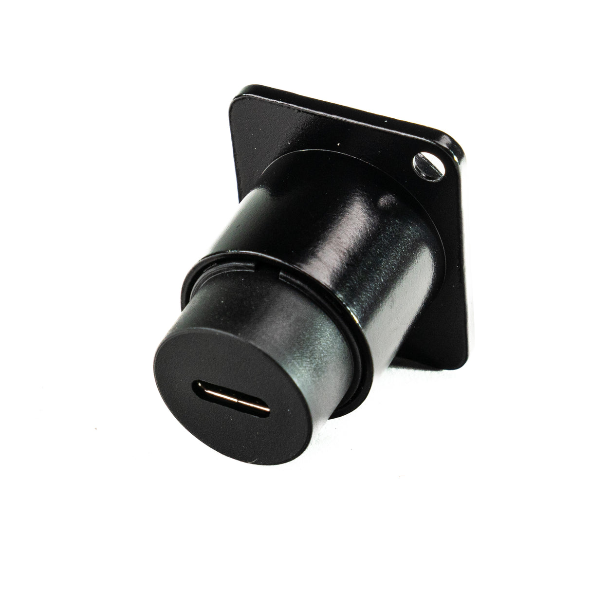 Perfex USB-C a USB-C Chassis Connettore (Nero)